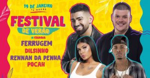 Festival de Verão no Parque de Exposições de Itaipava 2020 – Petrópolis RJ